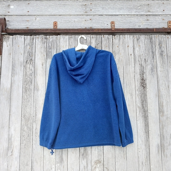 Disney The Original Crew Fleece Hooded Pullover‎ Sweatshirt Mickey Donald Goofy - Picture 2 of 5